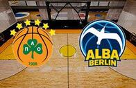 Панатинаикос - Альба Берлин прогноз на матч Баскетбол.  Евролига (21.03.25)