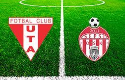 УТА Арад - Сепси прогноз на матч Футбол.  Румыния (24.02.25)