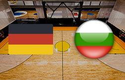 Германия - Болгария прогноз на матч Баскетбол.  Чемпионат Европы (23.02.25)