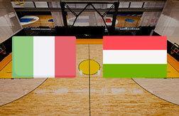 Италия - Венгрия прогноз на матч Баскетбол.  Чемпионат Европы (23.02.25)