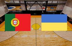 Португалия - Украина прогноз на матч Баскетбол.  Чемпионат Европы (24.02.25)