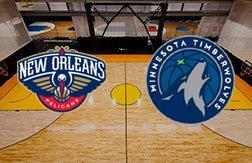 Миннесота Тимбервулвз - Нью-Орлеан Пеликанс прогноз на матч Баскетбол.  NBA (22.03.25)