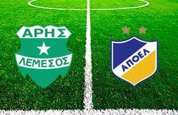Арис Лимасол - АПОЭЛ прогноз на матч Футбол.  Кипр (15.03.25)