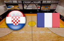 Хорватия - Франция прогноз на матч Баскетбол.  Чемпионат Европы (21.02.25)