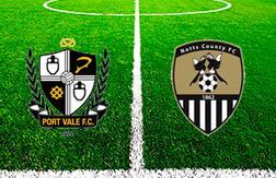 Порт Вэйл - Ноттс Каунти прогноз на матч Футбол.  Англия (13.02.25)