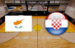 Кипр - Хорватия прогноз на матч Баскетбол.  Чемпионат Европы (24.02.25)