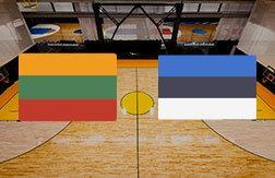 Литва - Эстония прогноз на матч Баскетбол.  Чемпионат Европы (24.02.25)